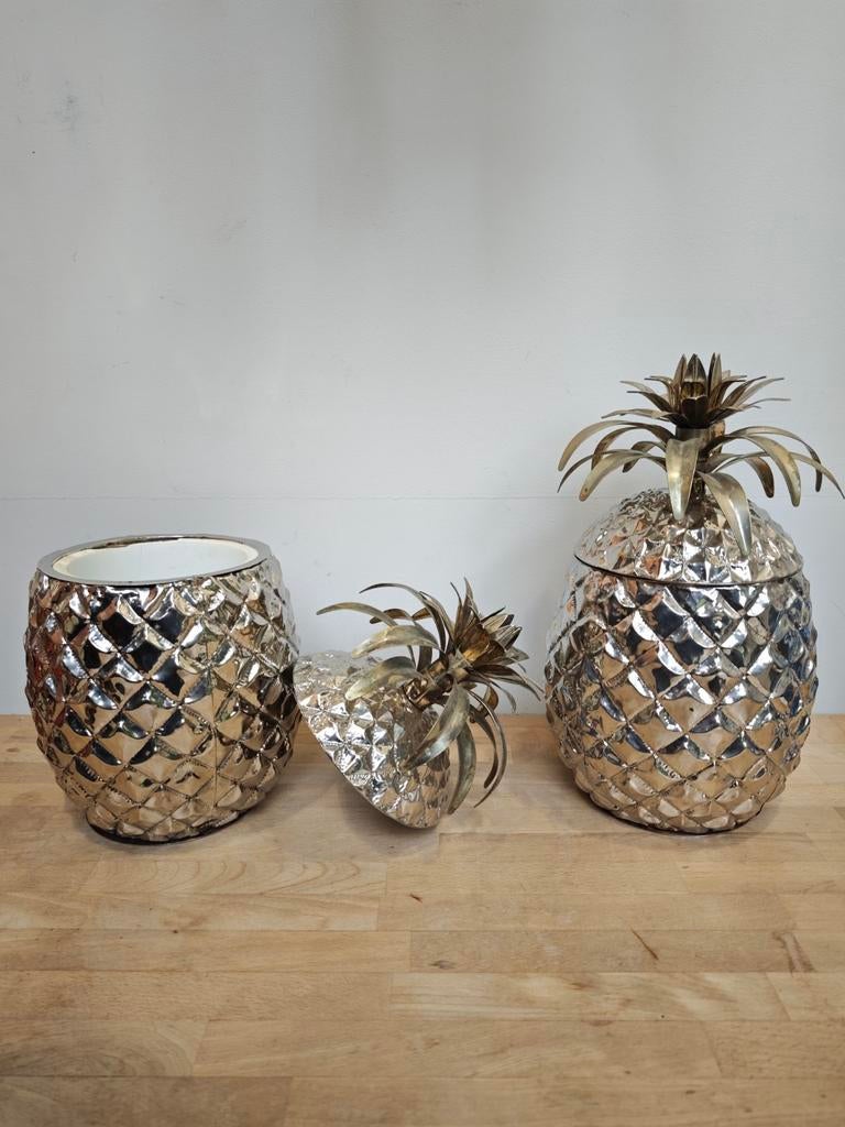Jaren 70 ananas  ijsblok houder, Ophalen of Verzenden