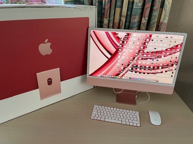Apple iMac 24" M1 uit 2023 - als nieuw in doos, Computers en Software, Apple Desktops, IMac, Zo goed als nieuw, 4 Ghz of meer