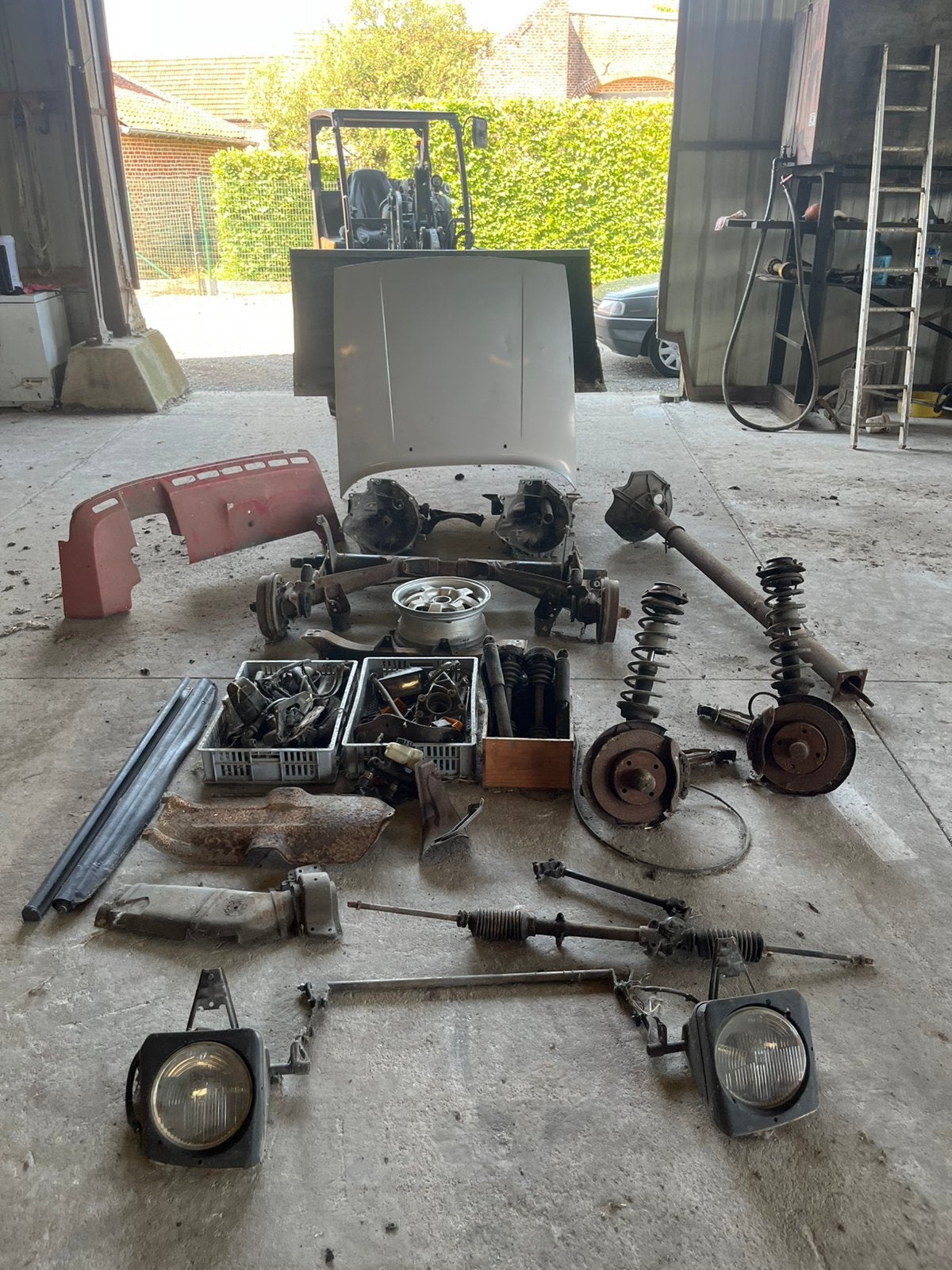 Lot pièce porsche 924, Autos : Pièces & Accessoires, Enlèvement, Porsche