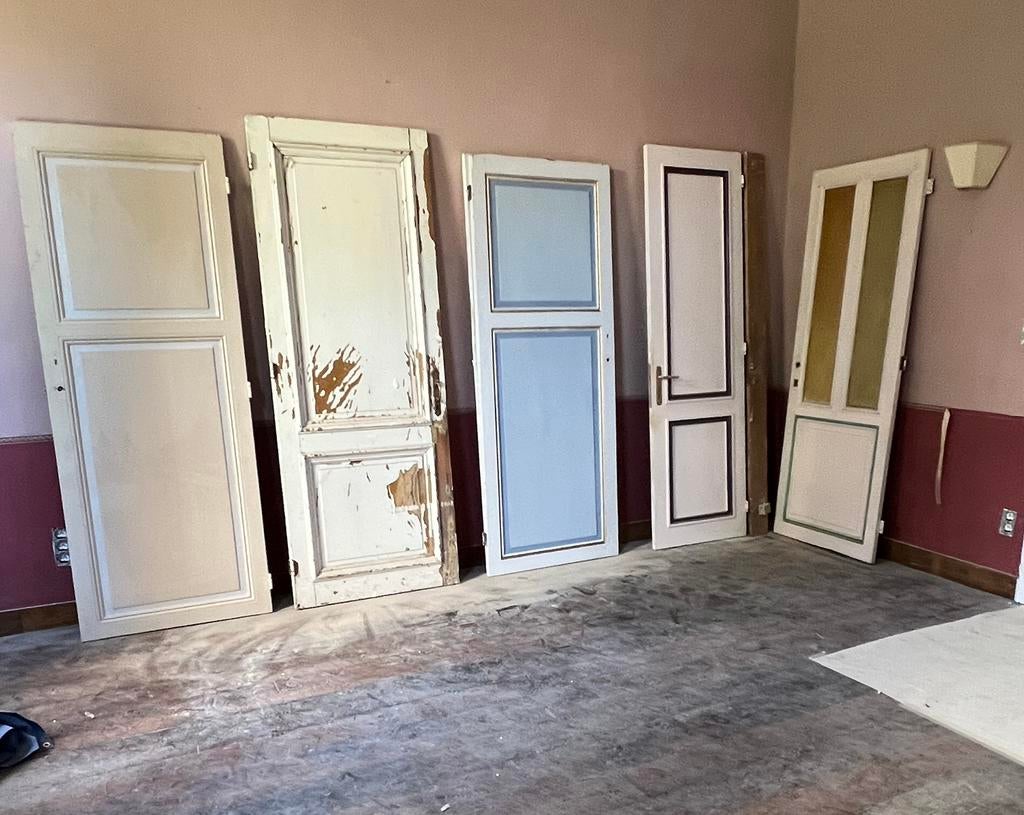 Lot de 6 portes, Maison & Meubles, Enlèvement, Utilisé