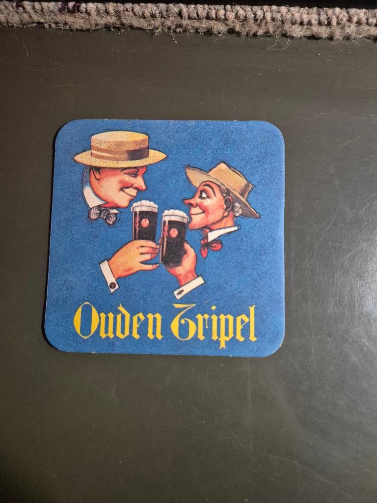 Sous bock Ouden Tripel, Ophalen of Verzenden, Gebruikt, Viltje(s), Overige merken