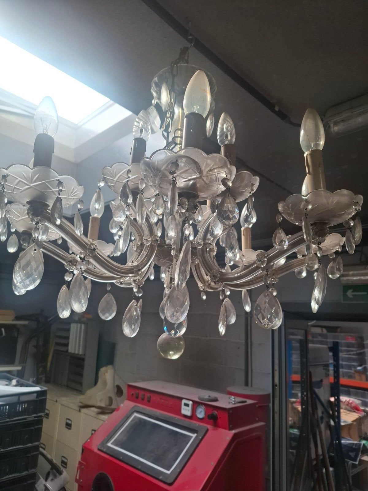 allerlei lusters. werkende, Huis en Inrichting, Ophalen