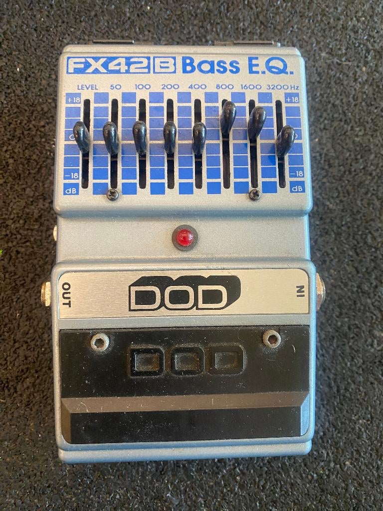 DOD - FX42B Bass EQ, Musique & Instruments, Effets, Enlèvement ou Envoi, Utilisé, Equalizer ou Égaliseur
