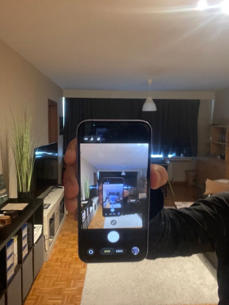 iphone 12, Telecommunicatie, Mobiele telefoons | Apple iPhone, Ophalen, 75 %, Paars, Zo goed als nieuw