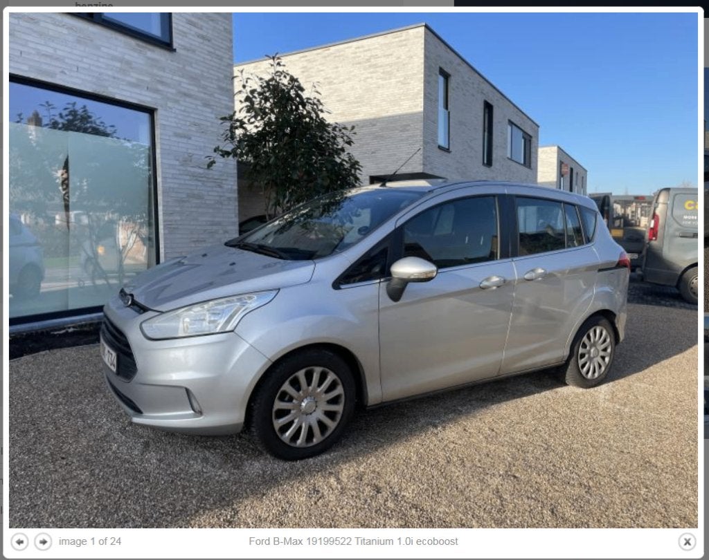Ford B-max auto, Auto's, Euro 5, B-Max, Particulier, 1332 kg