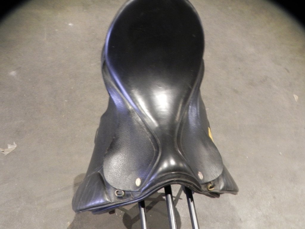 Zadel Dressuur  Euro Rading Topas 18 inch, Ophalen, Gebruikt, Dressuur