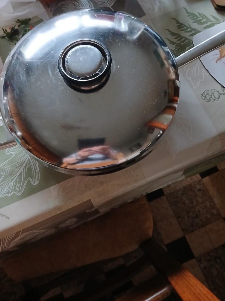 Poele avec couvercle, Enlèvement, Comme neuf, Inox, Autres types