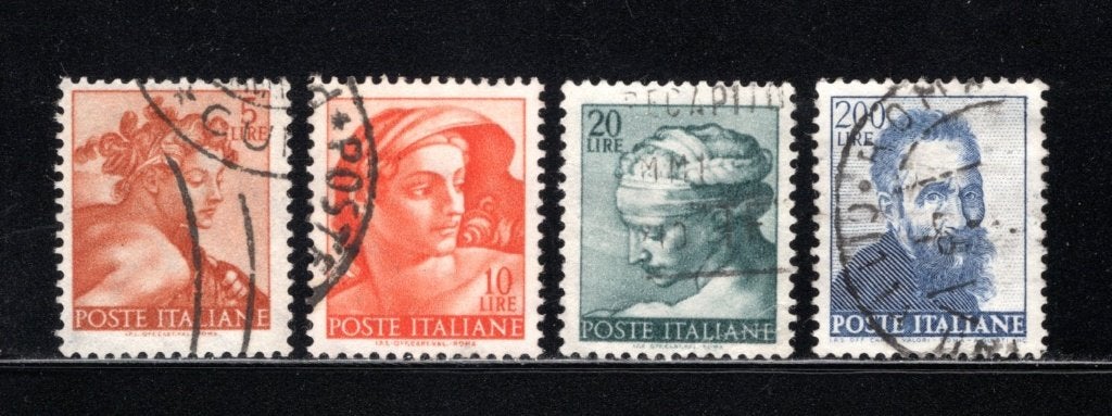 ITALIE Lot 1961 estampillé, Envoi, Affranchi