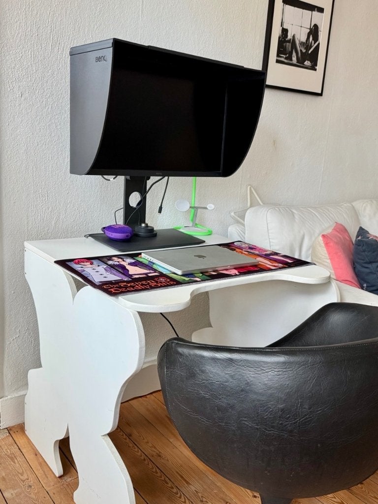 Bureau - Artisanal, Autres marques, Bureau d'ordinateur, Enlèvement, Blanc