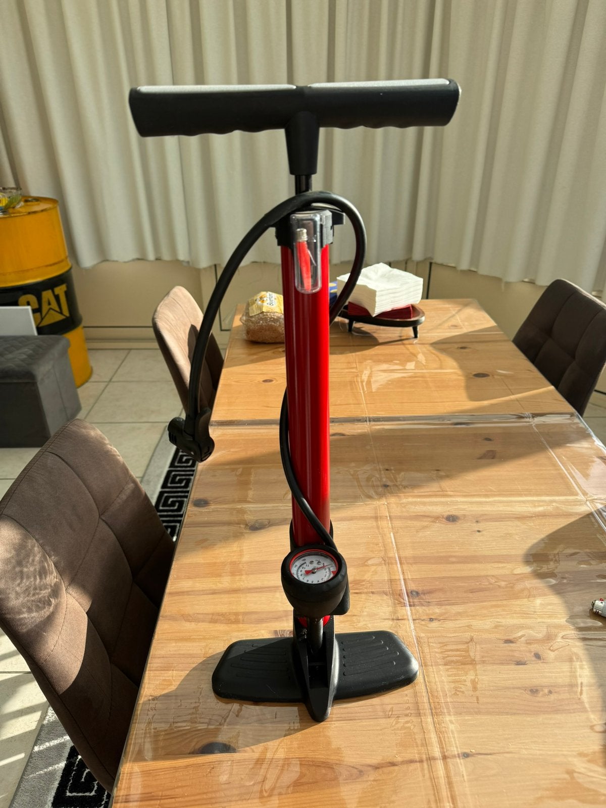 Fietspomp te koop., Fietsen en Brommers, Ophalen, Drukmeter, Nieuw