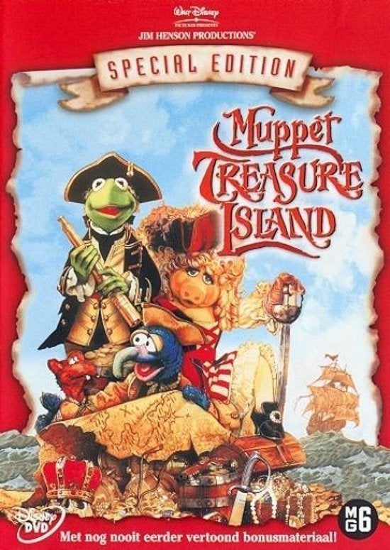 Dvd - Muppet Treasure Island - Special edition, Ophalen of Verzenden, Avontuur
