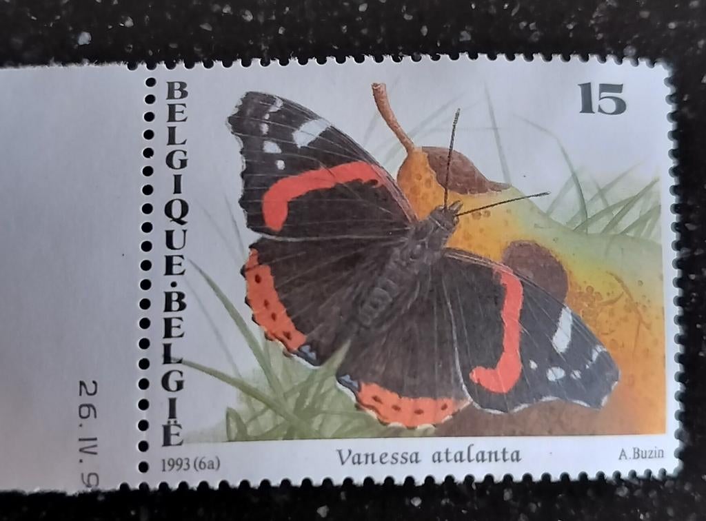 Timbre de Belgique non estampillé, Enlèvement ou Envoi