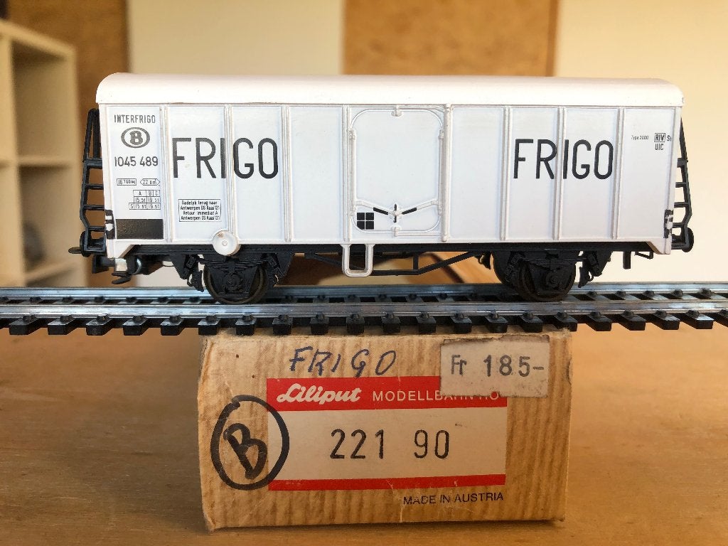 LILIPUT 22190 SNCB WAGON I FRIGORIFIQUE HO, Envoi, Wagon, Liliput