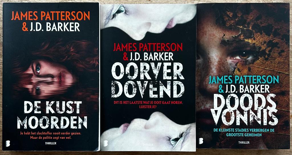 Set van 3 boeken : James Patterson & JD Barker, Ophalen, Zo goed als nieuw, James Patterson & JD Barker, België