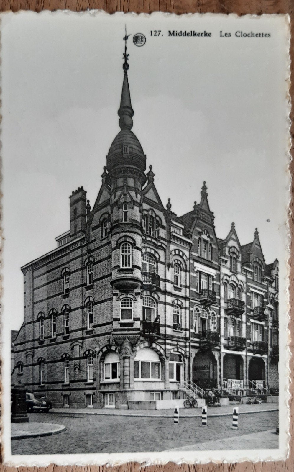 MIDDELKERKE les villas de la digue ZEEDIJK, Ophalen of Verzenden