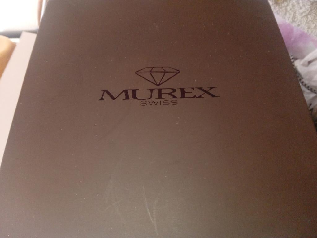 Montre luxe Murex pour femme avec 80 diamants  (neuve), Autres marques, Enlèvement ou Envoi, Cuir, Neuf