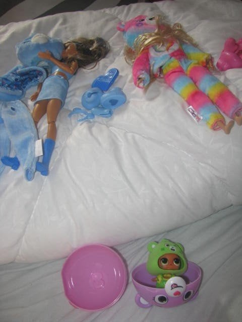 Barbie en LOL Surpise Care Bears, Ophalen, Gebruikt, Barbie