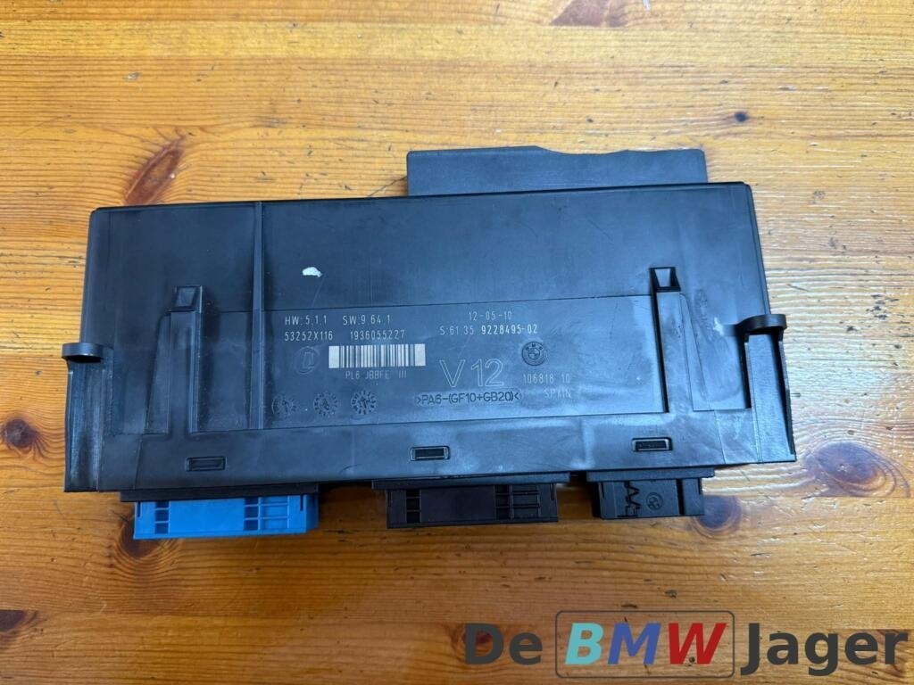 Body control module BMW F06 F07 F10 F11 F12 F13 61359228495, Enlèvement ou Envoi, Utilisé, BMW, BMW