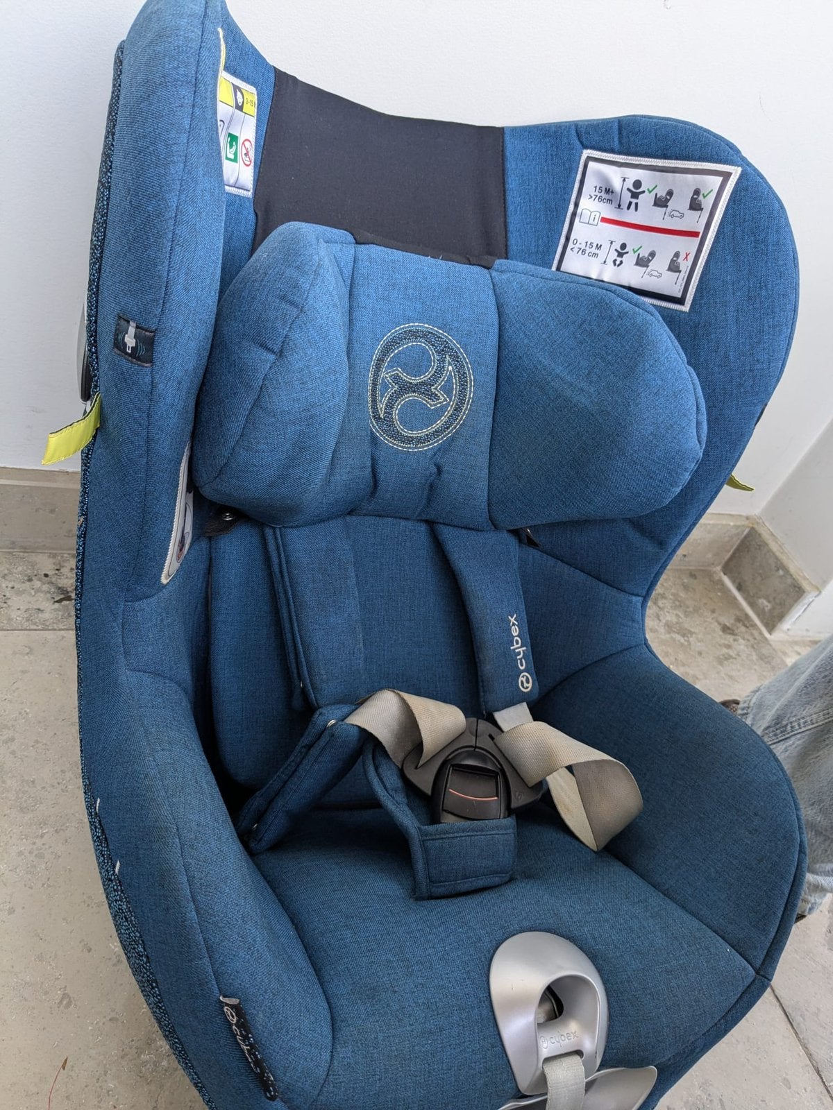 Cybex autostoel + draaibaar onderstel Isofix, Ophalen, Gebruikt, Isofix