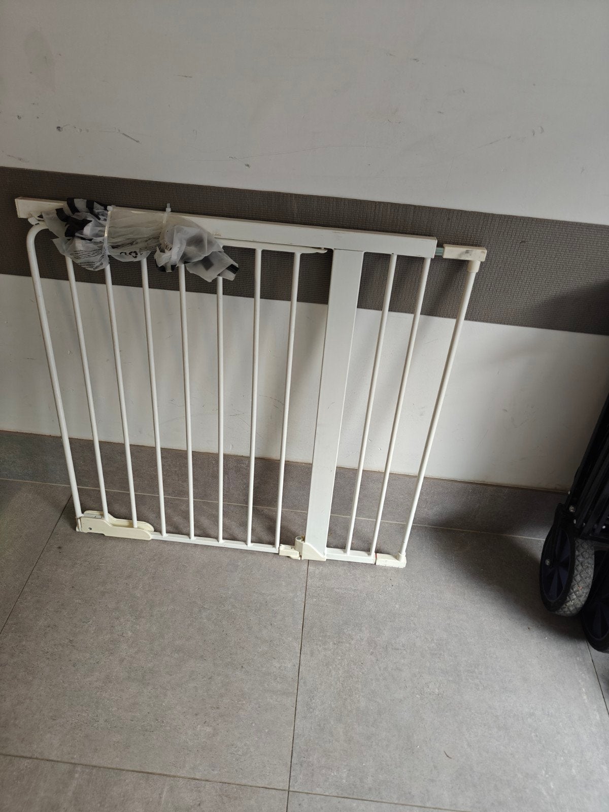 Traphekje, Kinderen en Baby's, Ophalen, Gebruikt, Aluminium, Klemhekje