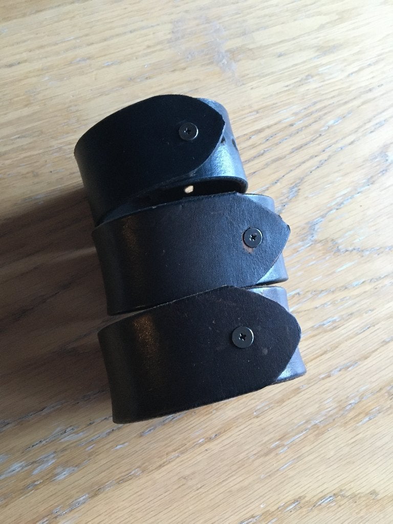 Lederen stoere armbanden-3cm breed-aanpasbaar, Handtassen en Accessoires, Armbanden, Ophalen of Verzenden