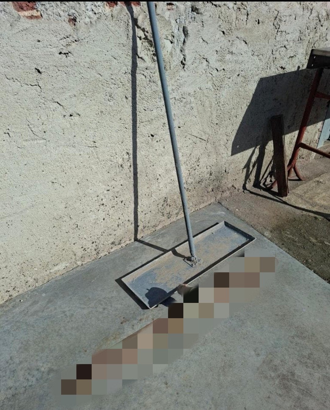 Particulier loue lisseur à béton 80cm et 110cm INOX, Bricolage & Construction, Enlèvement, Utilisé