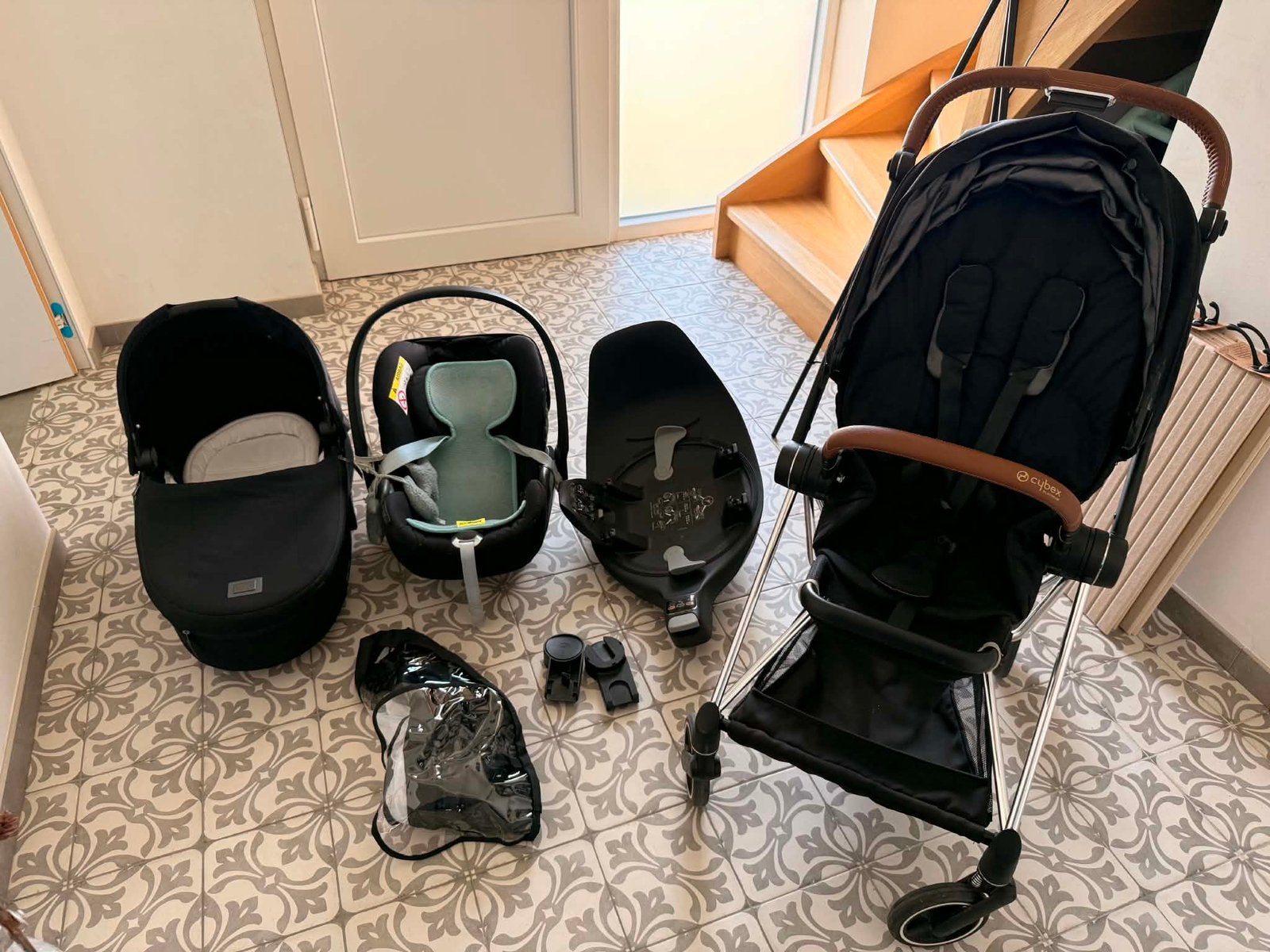 Ensemble CIBEX MIOS, Enfants & Bébés, Enlèvement, Comme neuf, Poussette