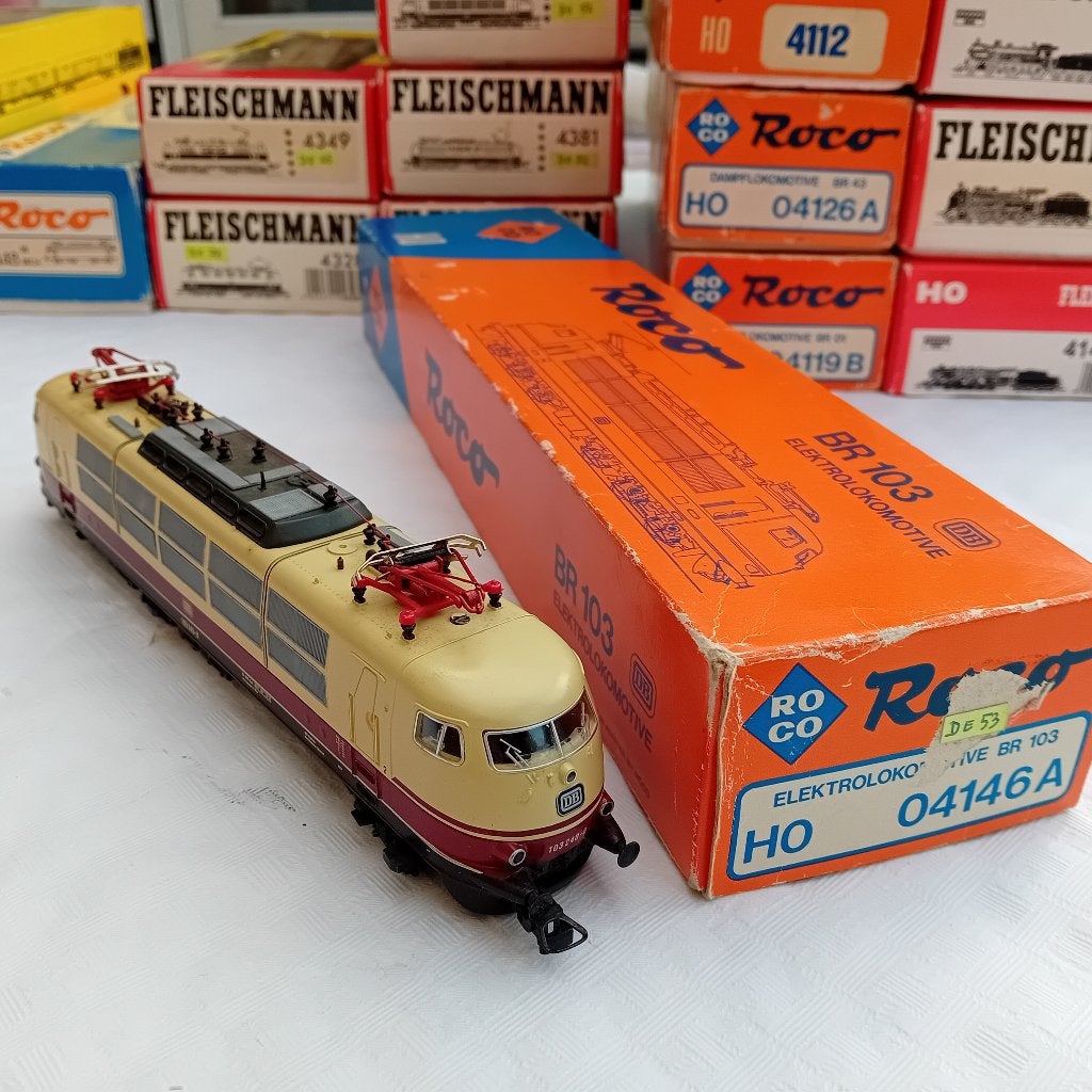 Duitse E-loc van Roco 103, Hobby & Loisirs créatifs, Analogique, Enlèvement ou Envoi, Roco, Locomotive