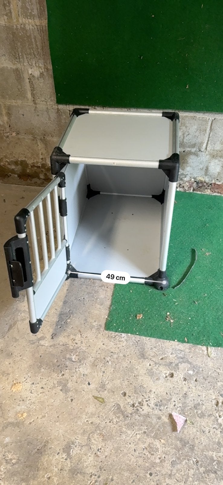 Trixie aluminium vervoersbox / hondenbench voor auto, Ophalen, Zo goed als nieuw