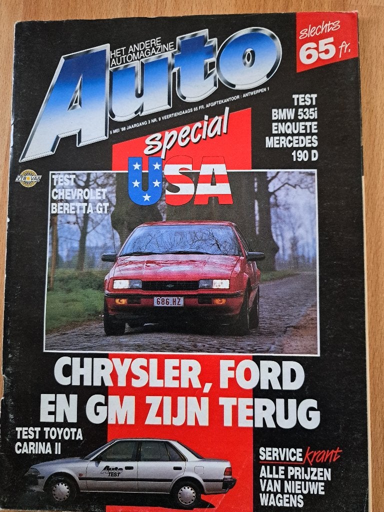 AUTO - autotijdschriften, Gelezen, Algemeen, Ophalen of Verzenden, Zie beschrijving