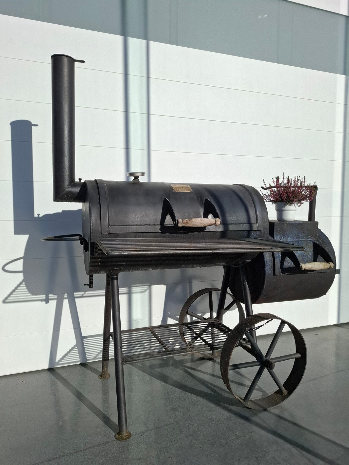 Originele Joe's Barbeque Smoker, Oklahoma, topkwaliteit, Ophalen, Gebruikt, Oklahoma