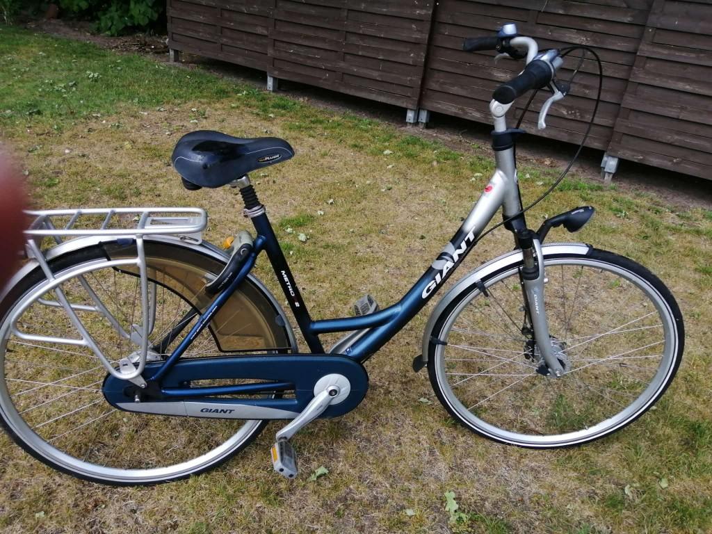 damesfiets GIANT en BATAVUS en lage op stap GOUDEN LEEUW, Enlèvement, Utilisé, Batavus, Vitesses