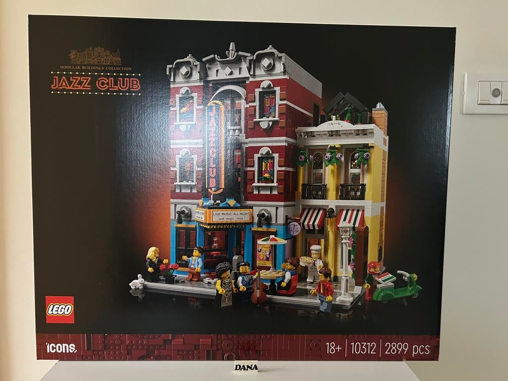 Lego Icons Jazzclub (10312) Nieuw!, Lego, Nieuw, Ophalen of Verzenden, Icons