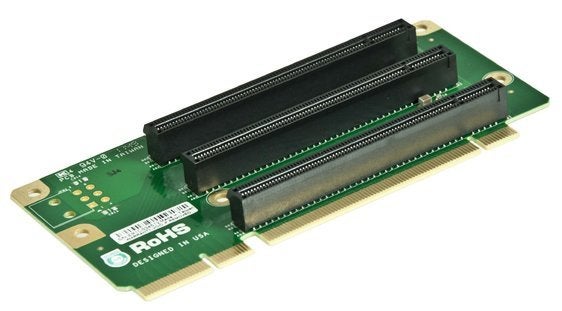 SuperMicro 2U Riser Card RSC-R2UT-3E8R, Niet ingevuld, Niet ingevuld, Ophalen of Verzenden, Zo goed als nieuw