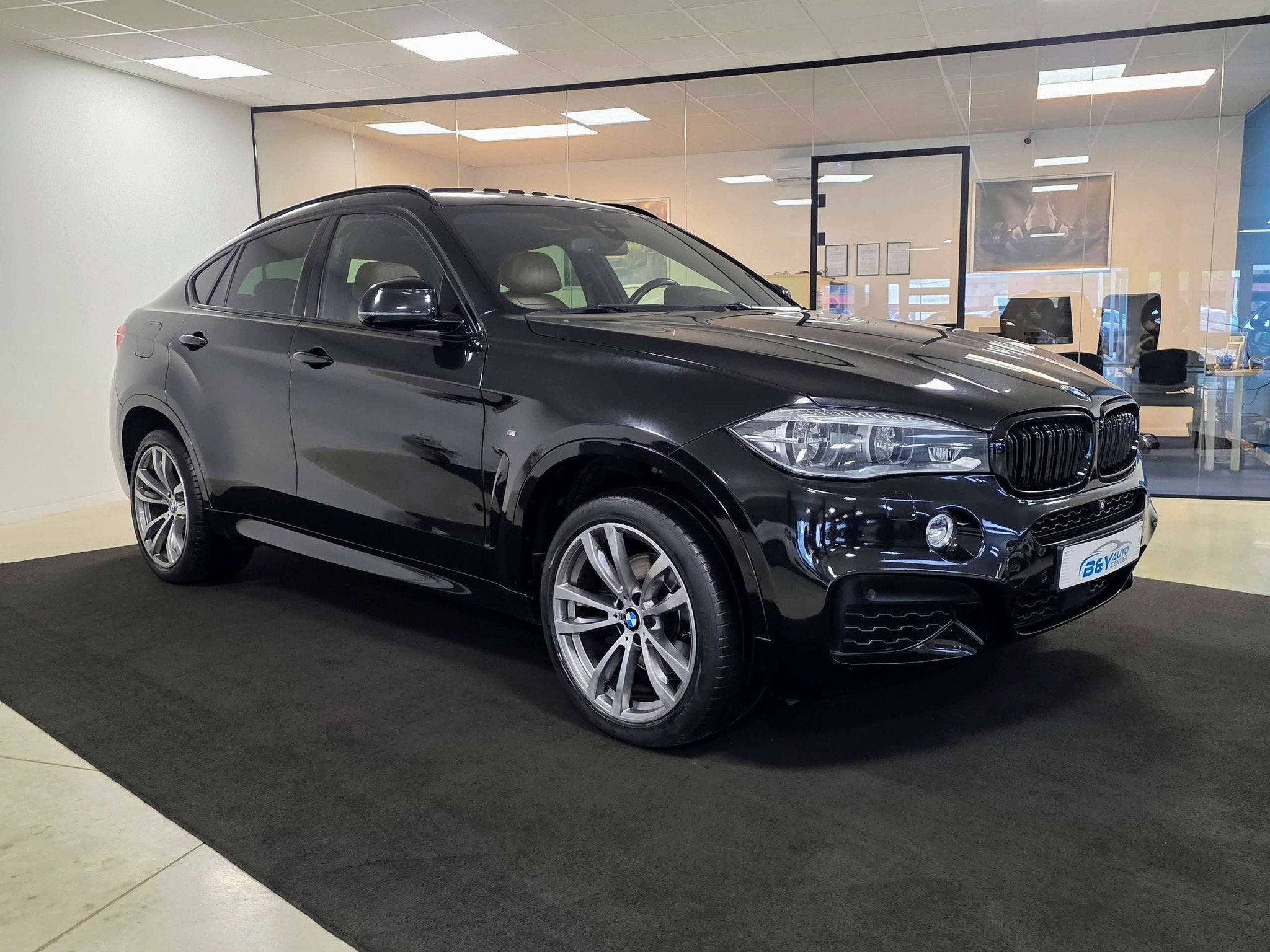 BMW X6 3.0 dAS xDrive40 Top Staat - Full option, Autos, Cuir, Euro 6, Entreprise, 6 cylindres