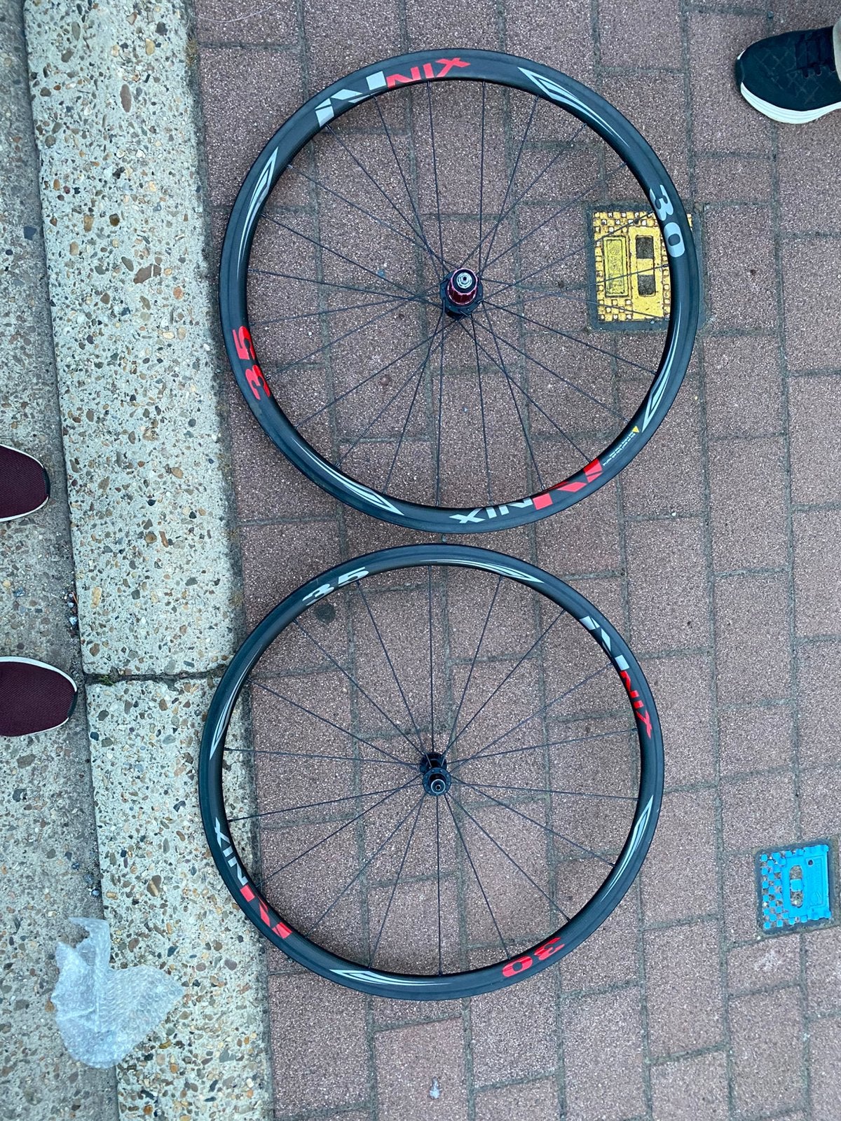 Carbon velgen 26, Fietsen en Brommers, Fietsonderdelen, Band, Ophalen of Verzenden, Zo goed als nieuw, Racefiets