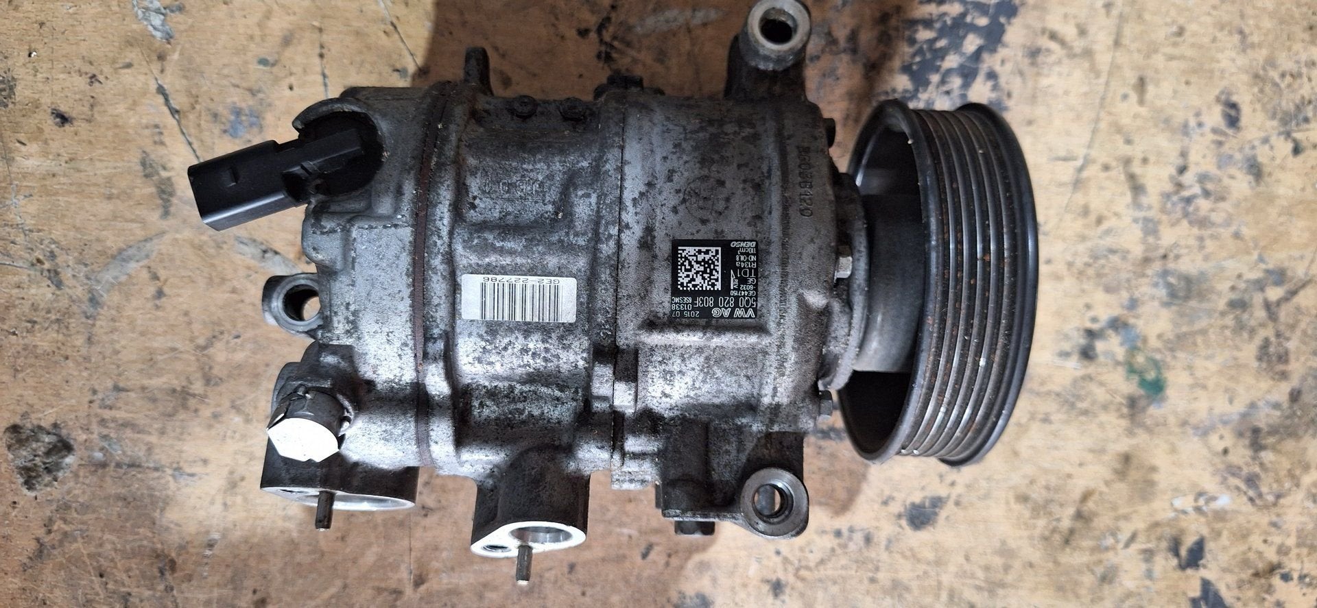 Originele Sanden Aircopomp Volkswagen / Audi / Seat / Skoda, Gebruikt, -, -, Ophalen of Verzenden