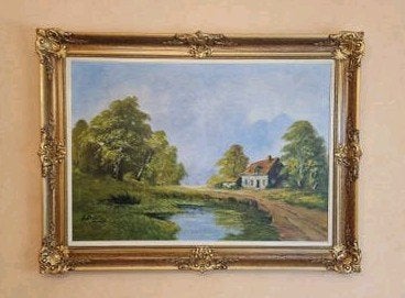 Schilderij Dubois, Ophalen