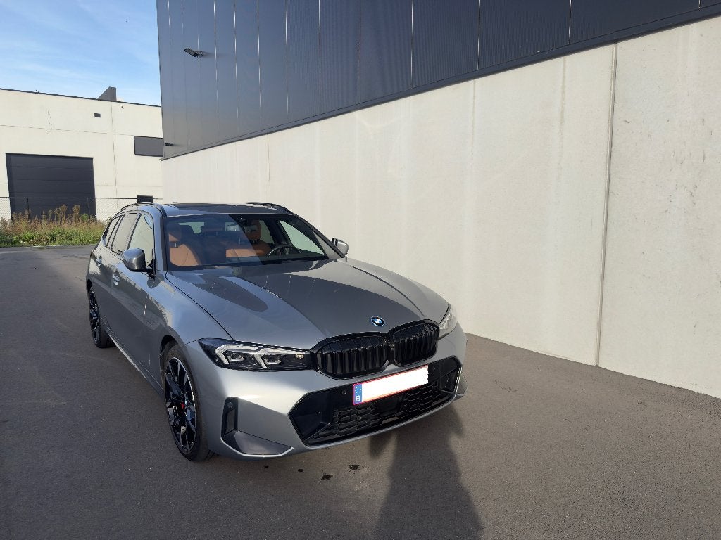 bmw 330e facelift 2 xdrive met fabrieksgarantie 11/2027, Autos, Cuir, Argent ou Gris, Achat, Euro 6