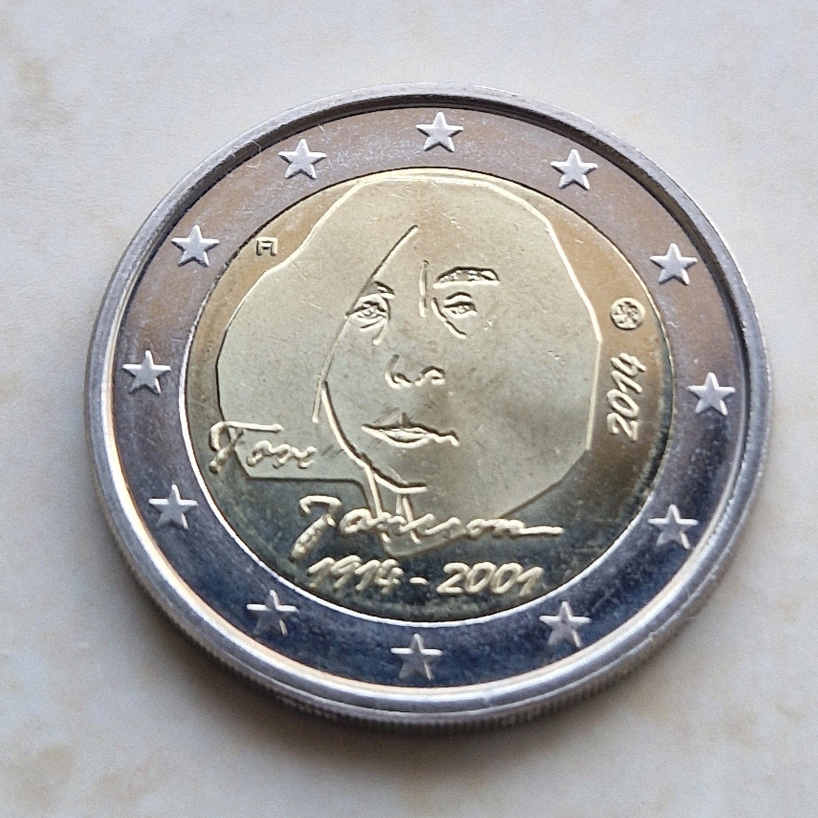 2014 Finland , 2 Euro Commemorative Coin, Postzegels en Munten, Ophalen of Verzenden, Finland, 2 euro