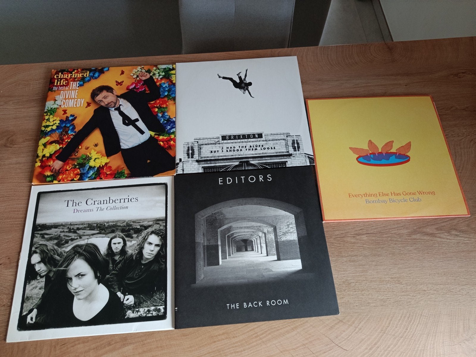 Rock vinylpakket van 05 stuks: Divine Comedy, Editors, Cranb, Cd's en Dvd's, Ophalen, Rock