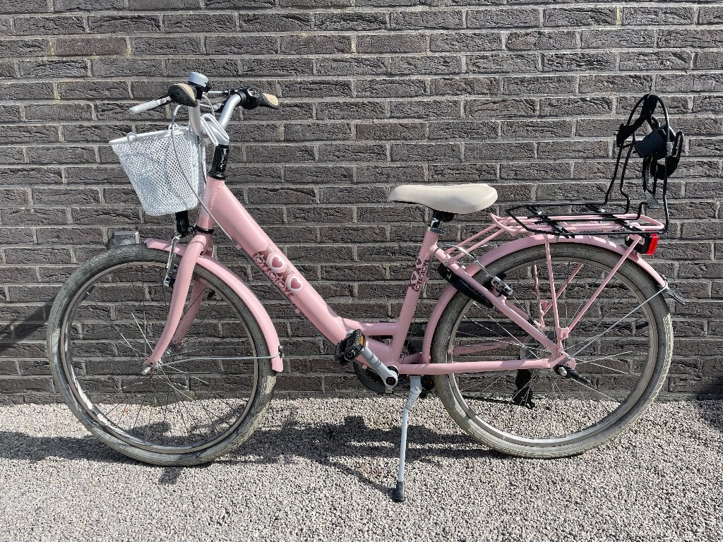 24 Inch Bikefun Lots of Love Girl fiets, Ophalen, 20 inch of meer, Gebruikt, Velgrem