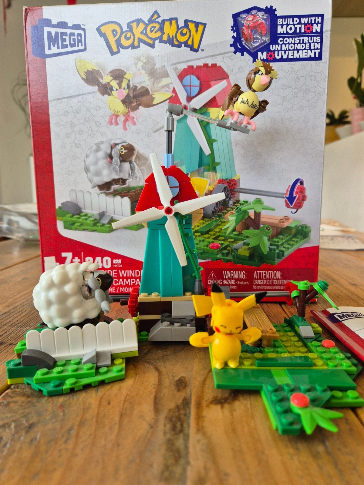 Mega Pokemon HKT21 240 stukjes, Ophalen of Verzenden, Zo goed als nieuw, Megabloks