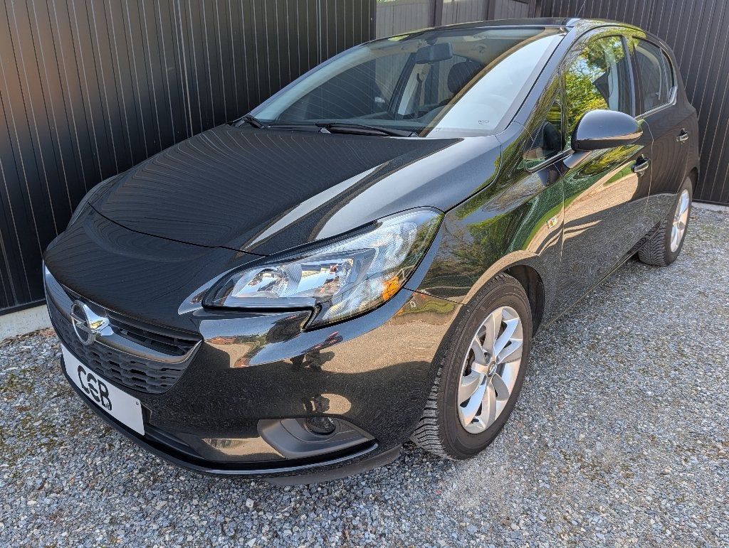 Opel Corsa 1.2 - Benzine, Autos, Opel, Achat, Euro 6, Entreprise, Noir