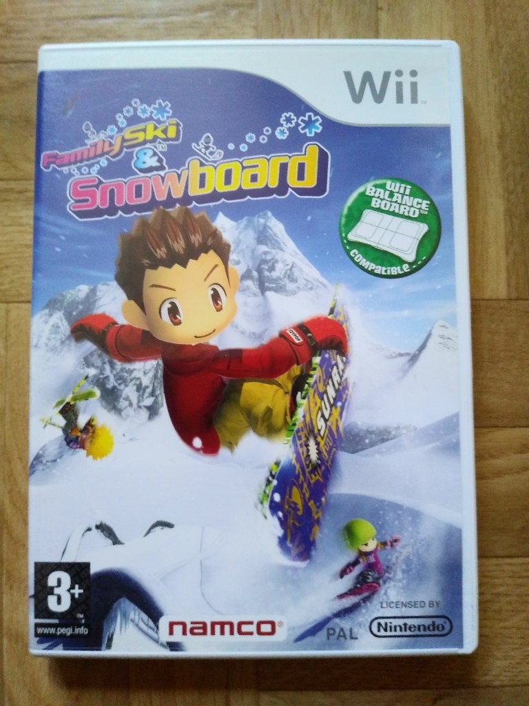 Ski et snowboard familiaux pour Wii ou Wii U, Enlèvement ou Envoi, À partir de 3 ans, 3 joueurs ou plus, Sport