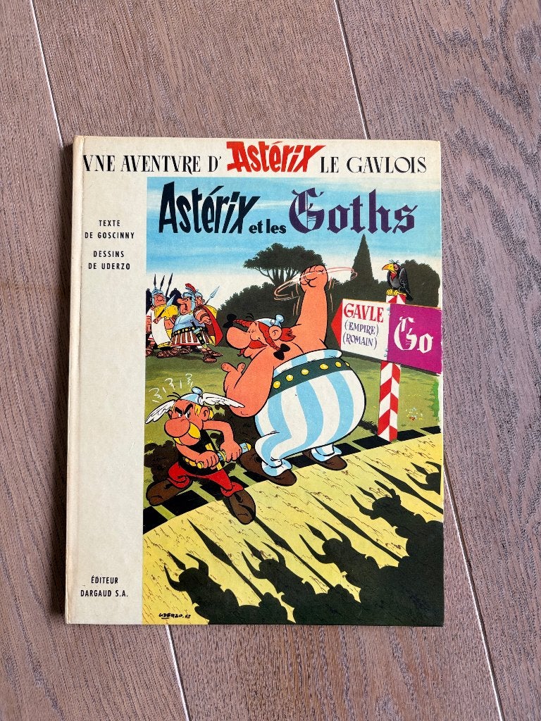 Asterix et les Goths, Une BD, Enlèvement, Utilisé, Goscinny - Uderzo
