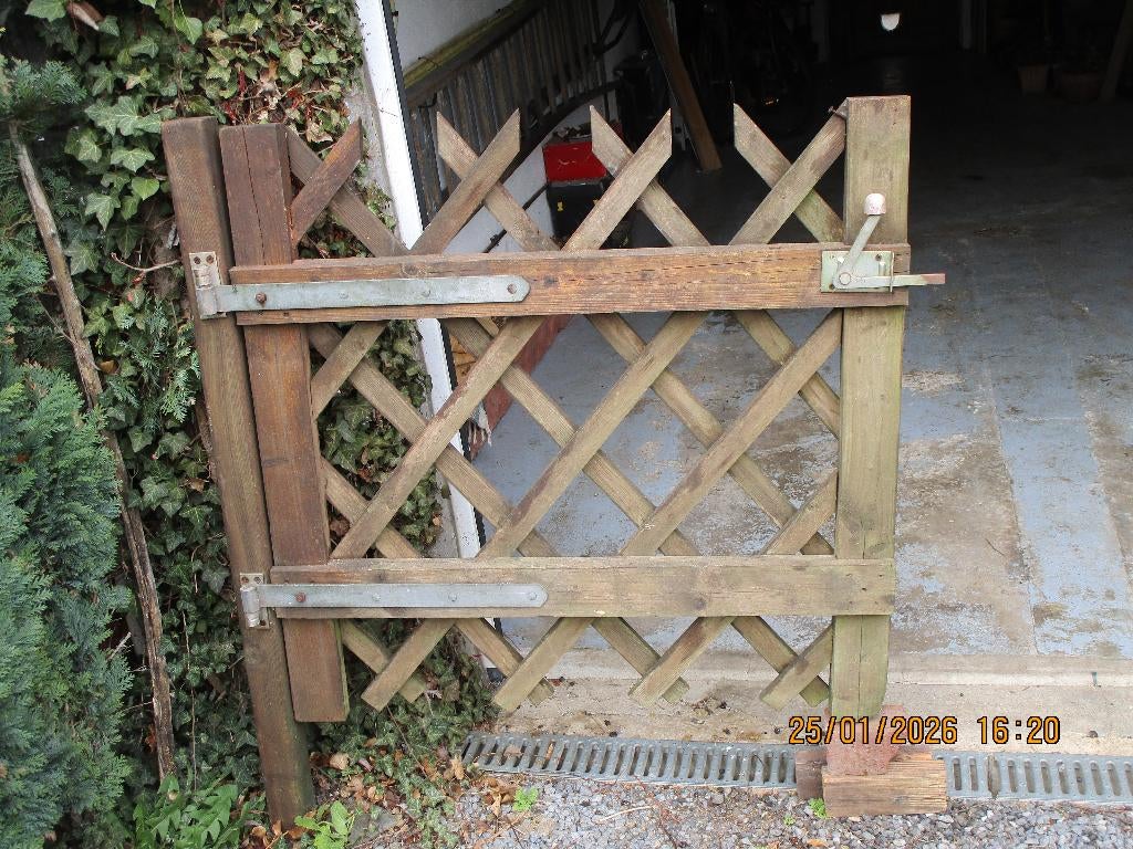 A vendre, Portail battant, 100 à 150 cm, Enlèvement, Utilisé