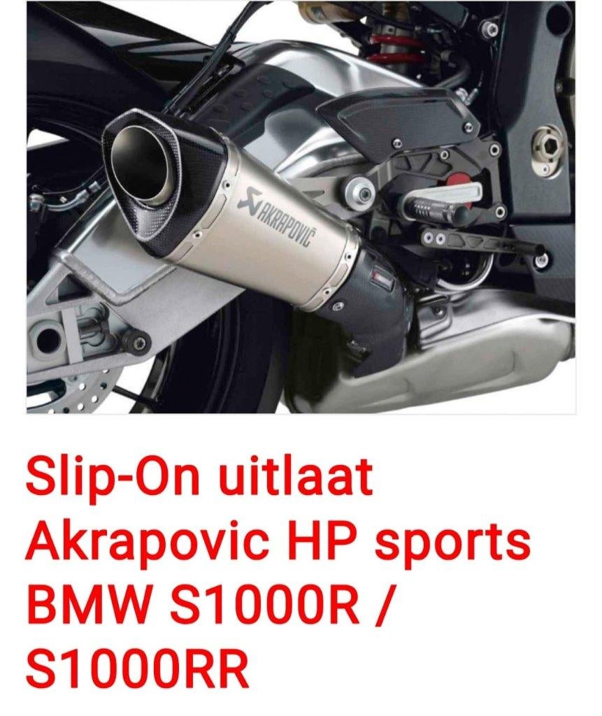 Akrapovic Demper BMW S1000R / S1000RR 2012, Motoren, Onderdelen | BMW, Ophalen
