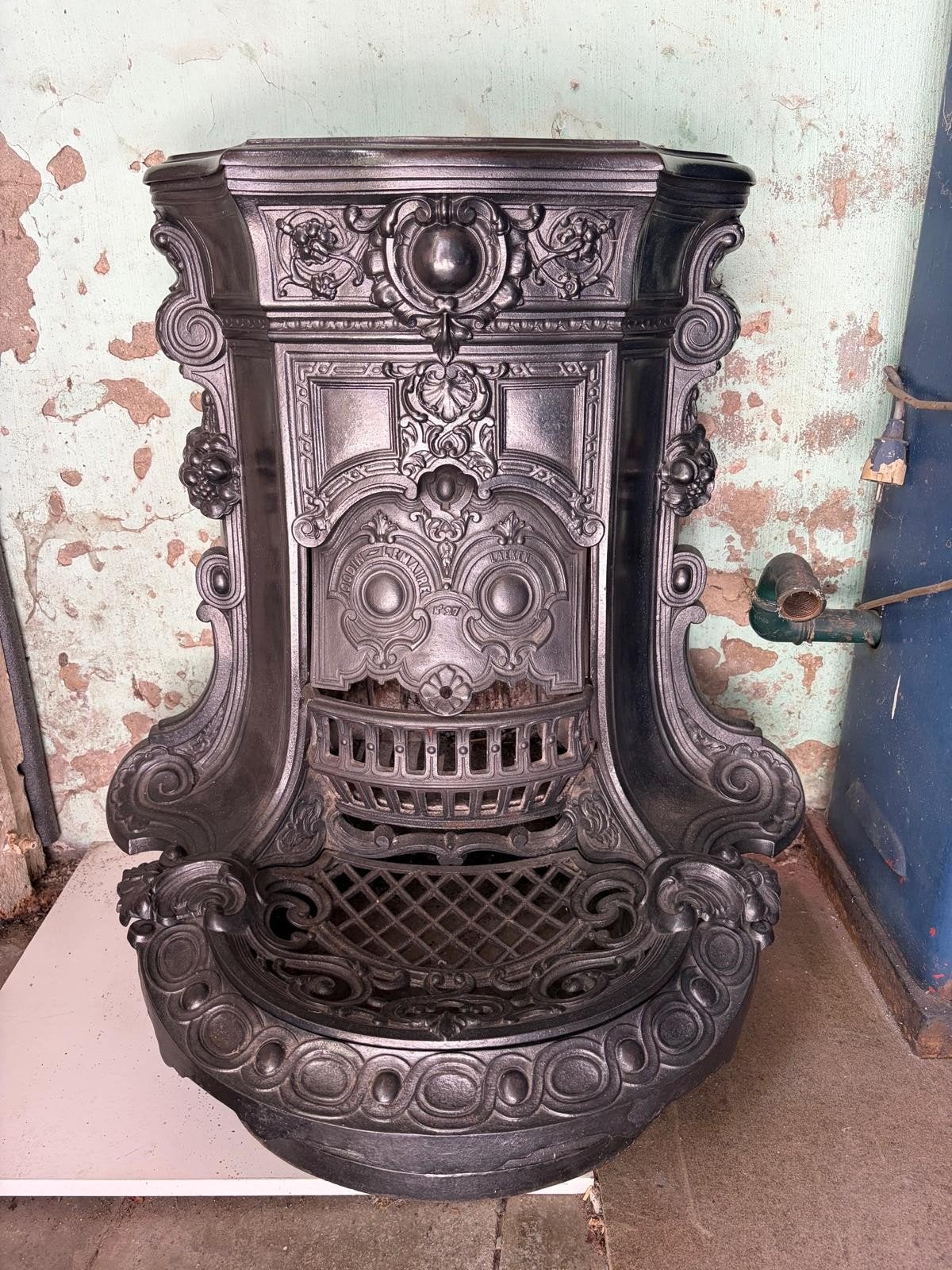 Cheminée ancienne du XIXe siècle, Enlèvement