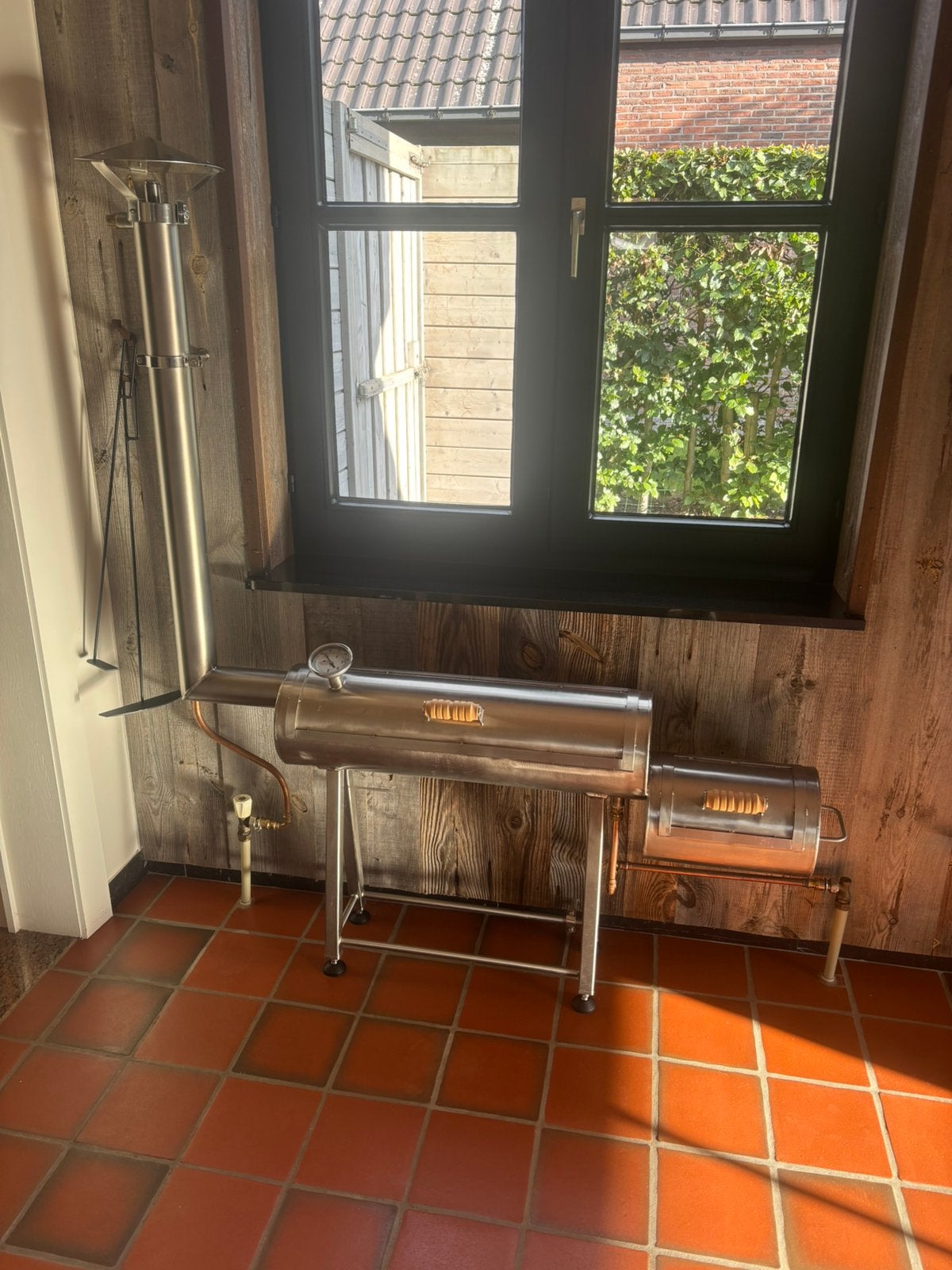 Oklahoma bbq radiator, Ophalen, Zo goed als nieuw, Radiator